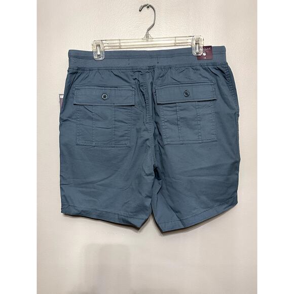 Gloria Vanderbilt Women's Blue Pull On Cargo Shorts 14 NWT - Picture 5 of 10